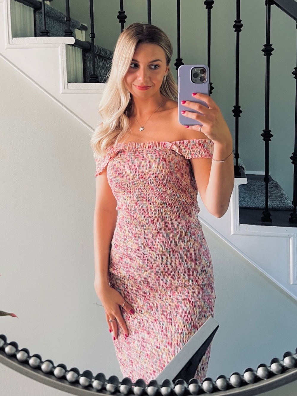 SNDYS Midi Dress Floral Size 2
